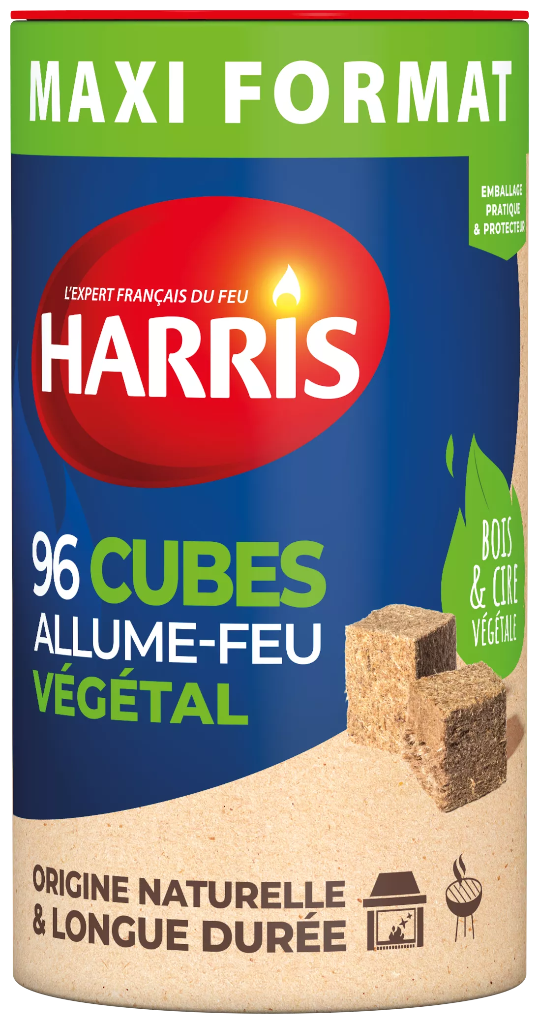 HARRIS Allume-feu Cubes X80 