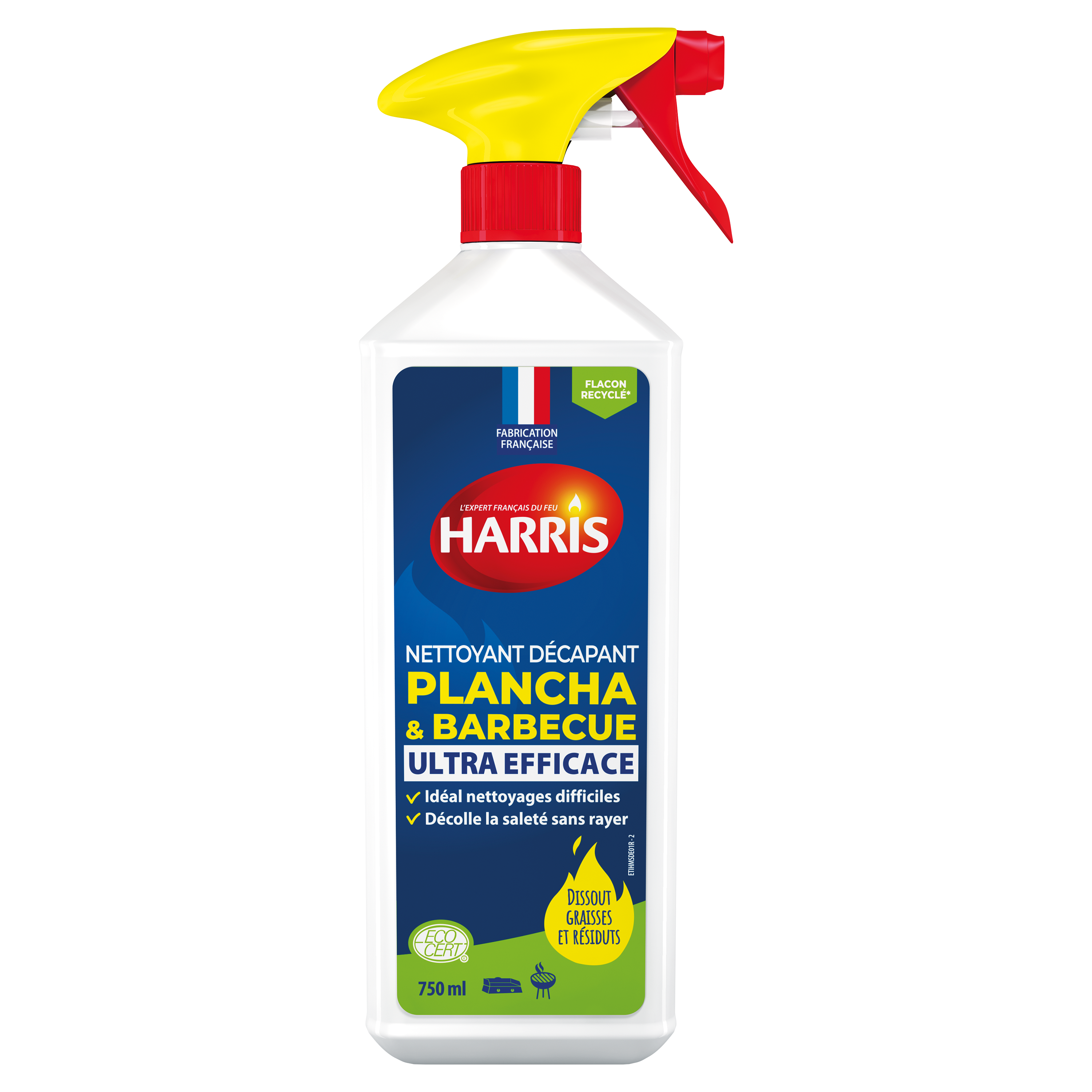 Nettoyant décapant pour plancha et barbecue ECOCERT 750ml