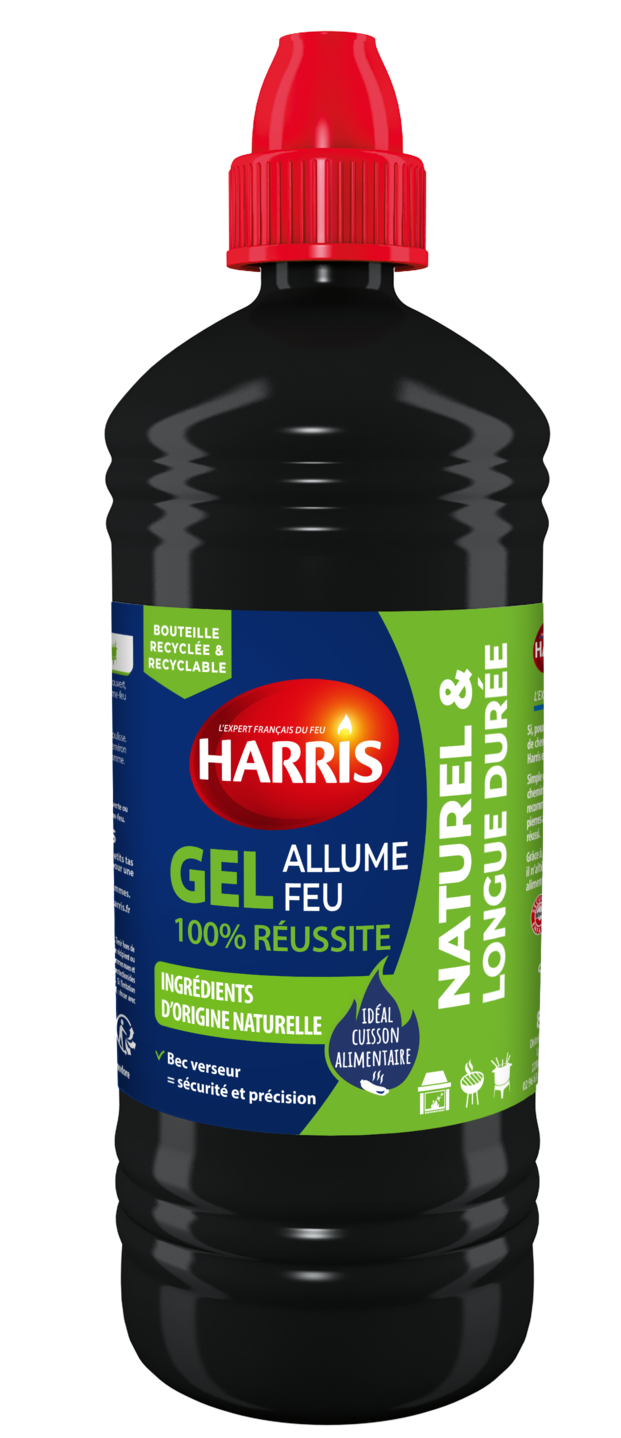 Gel allume-feu naturel 850ml