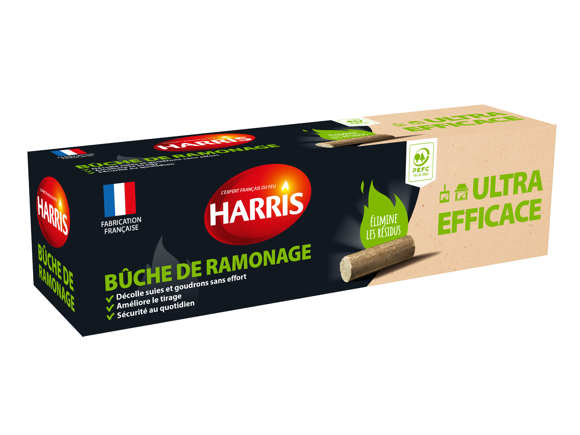 Bûche de ramonage BOOST