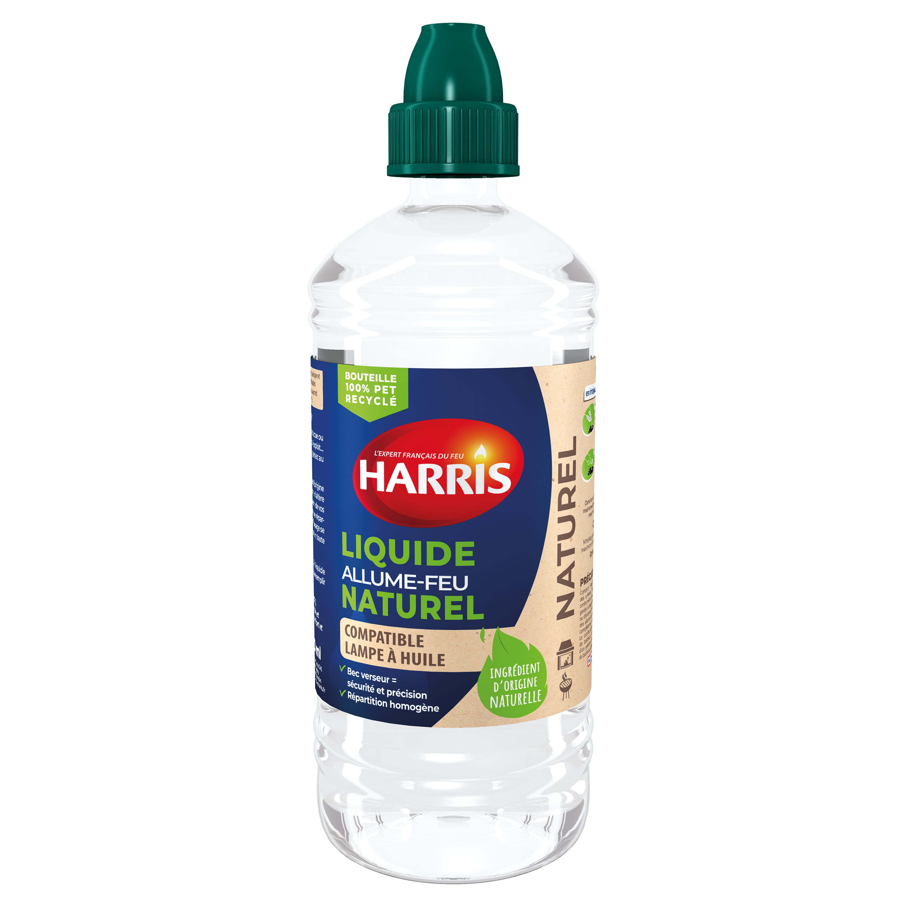 Harris Cubes allume-feu naturel le baril de 100 cubes